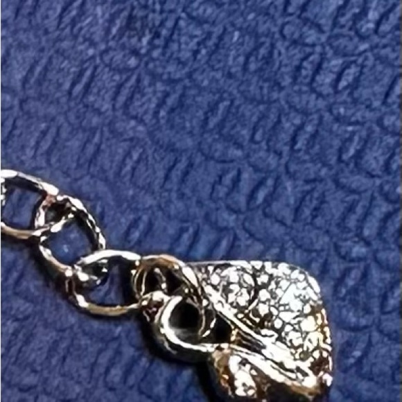 Swarovski Stardust Necklace Blue, includes Box - Picture 4 of 6